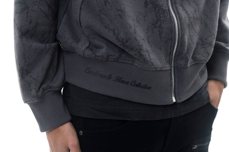 DARKAGES 'Loyalty' Zip Up Hoodie (Dk.Grey) DA7014-DGY