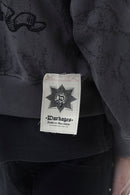 DARKAGES 'Loyalty' Zip Up Hoodie (Dk.Grey) DA7014-DGY - FRESH N FITTED