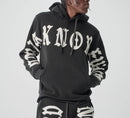 Spark 'No Risk No Reward' Hoodie (Black/White) S5201