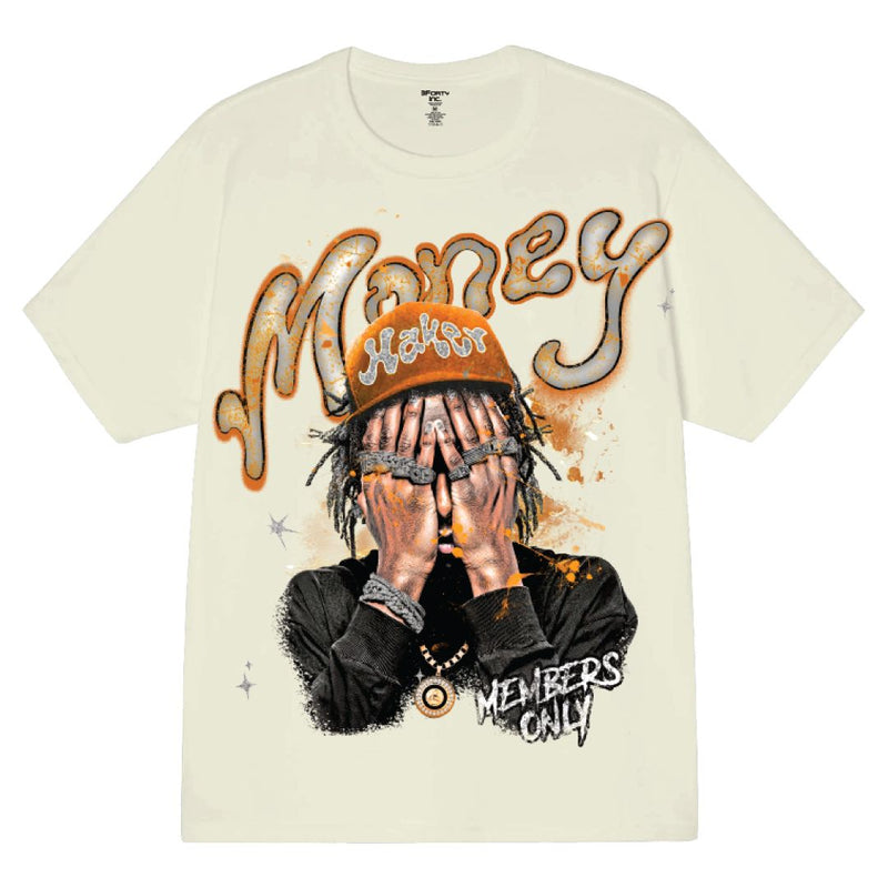 3Forty Inc. 'Money Maker' T-Shirt (Natural) A262