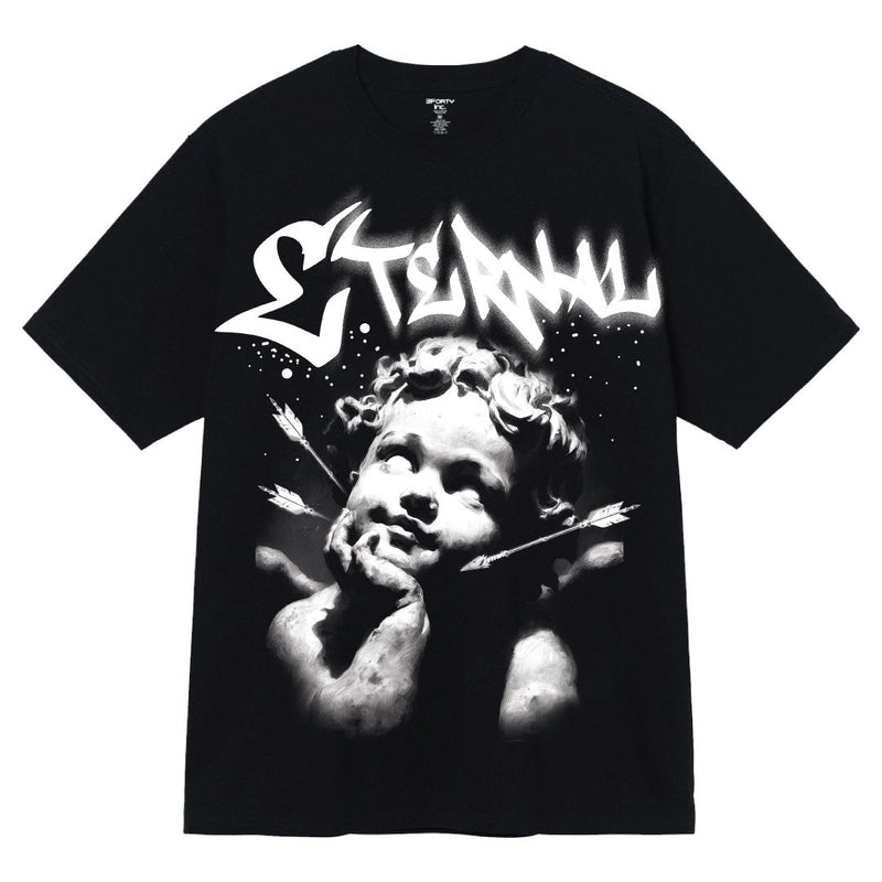 3Forty Inc. 'Eternal' T-Shirt (Black) A216 - FRESH N FITTED