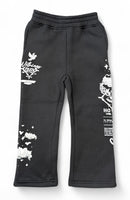 Highly Undrtd Kids 'Given' Stacked Joggers (Black) UF5201K