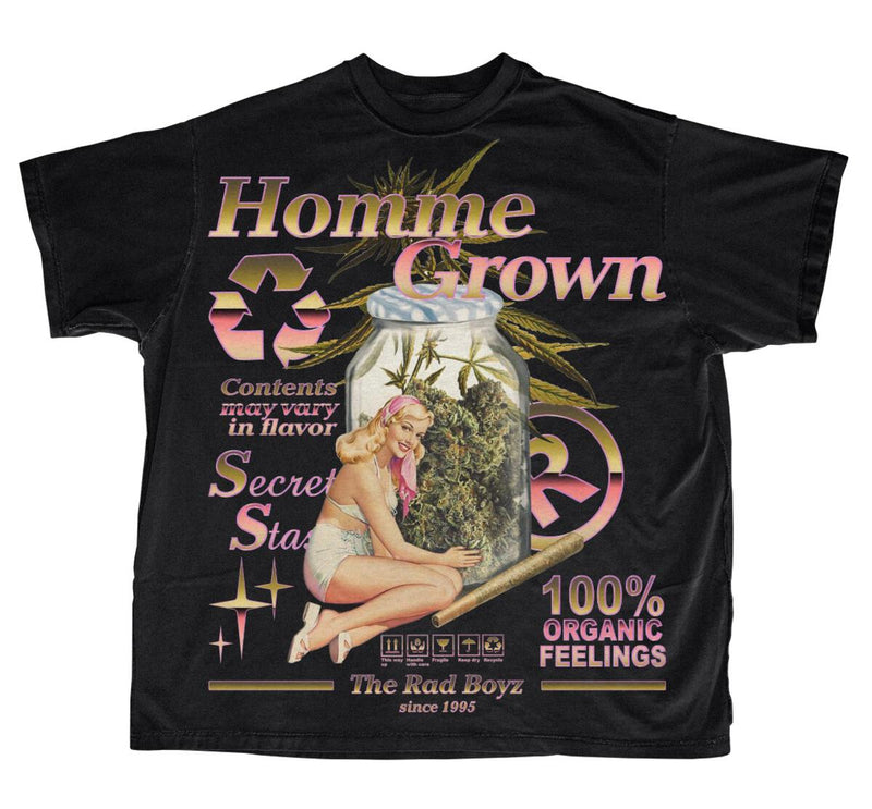 Rad Boyz 'Homme Grown 2' S/S T-Shirt (Black) RB-KT-044