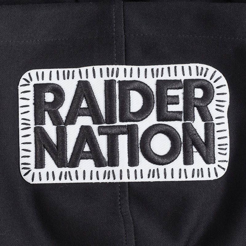 Las Vegas Raiders 'DIY Pick Stitch' Hoodie (Black) FOR5410560