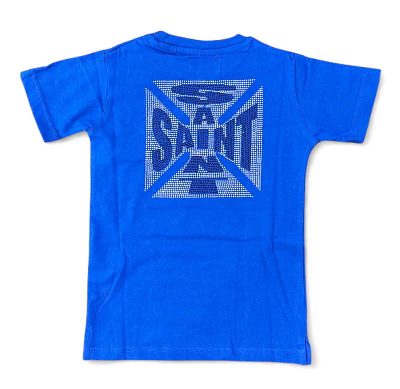 FWRD Kids 'Saint Crystal' T-Shirt (Royal) FW-180695K