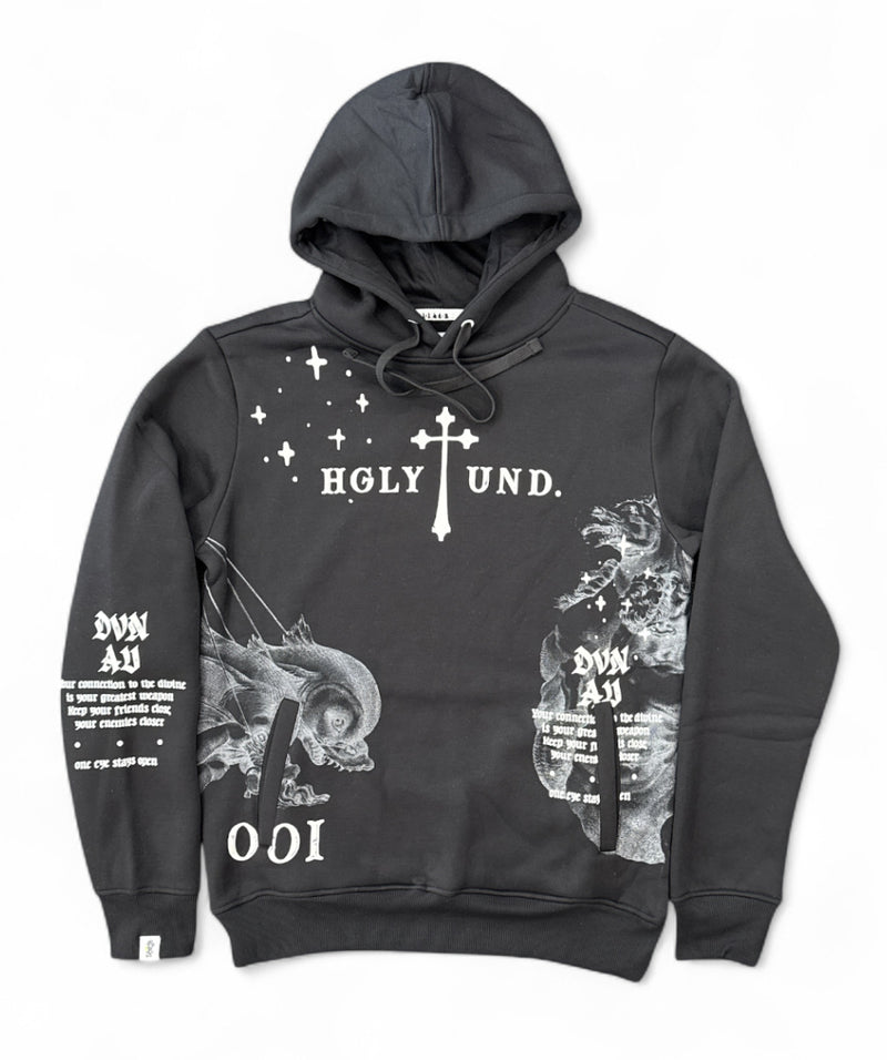 Highly Undrtd 'Divine Aura' Hoodie (Black) UF5603