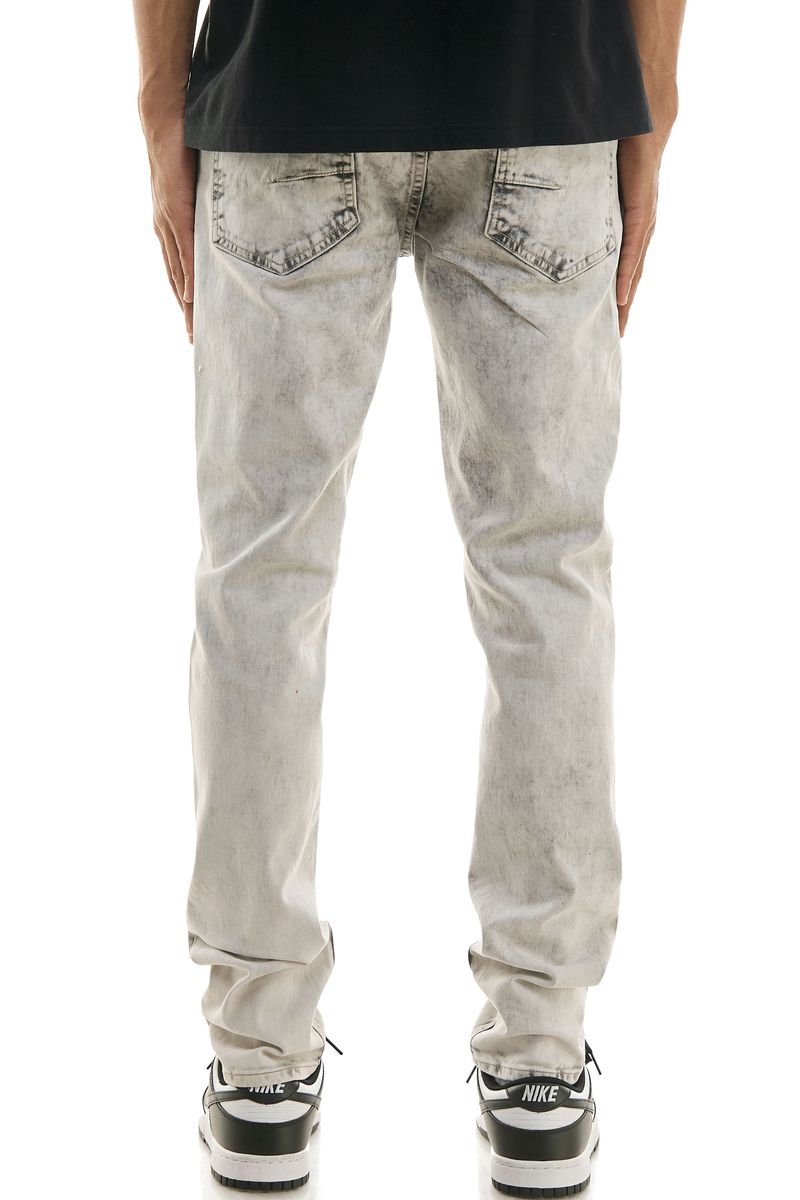 KDNK ‘Rip & Repair’ Skinny Denim (Grey) KND4693