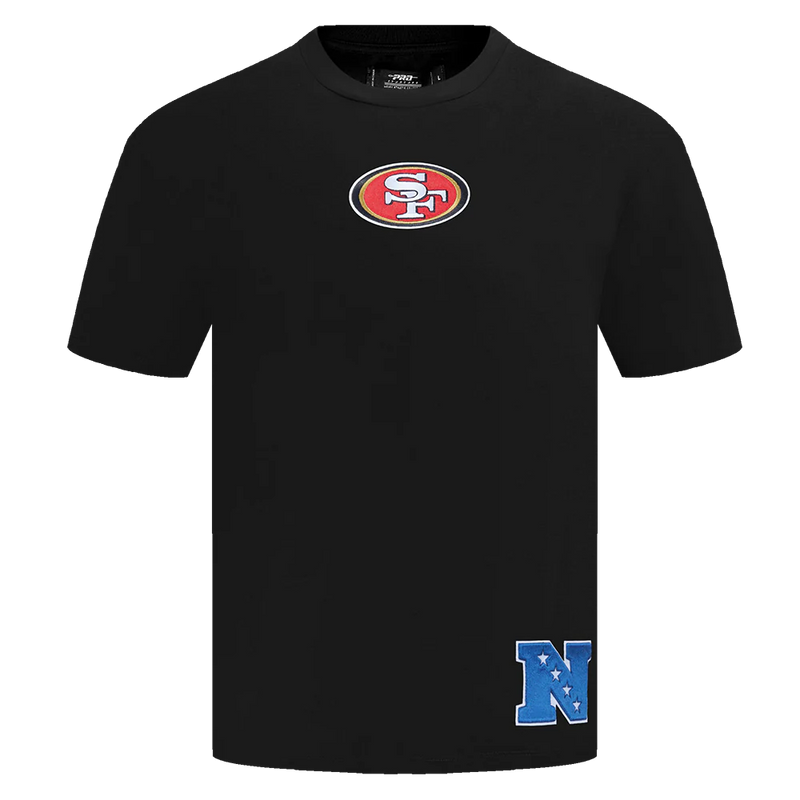 Pro Standard 'San Francisco 49ers Wingspan' Drop Shoulder T-Shirt (Black) FS41410470