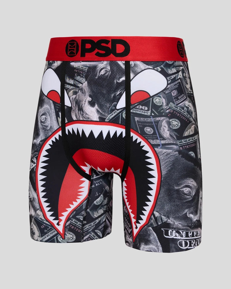 PSD 'Warface Money Shreds' Boxers (Multi) 124180037 - Fresh N Fitted Inc