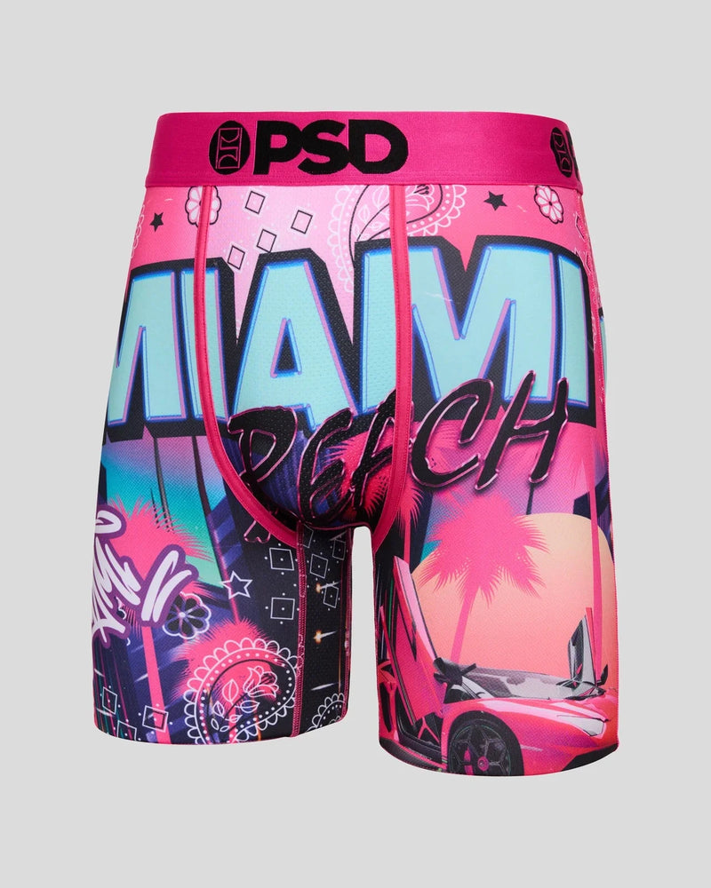 PSD 'Miami Beach' Boxers (Multi) 124180048 - Fresh N Fitted Inc