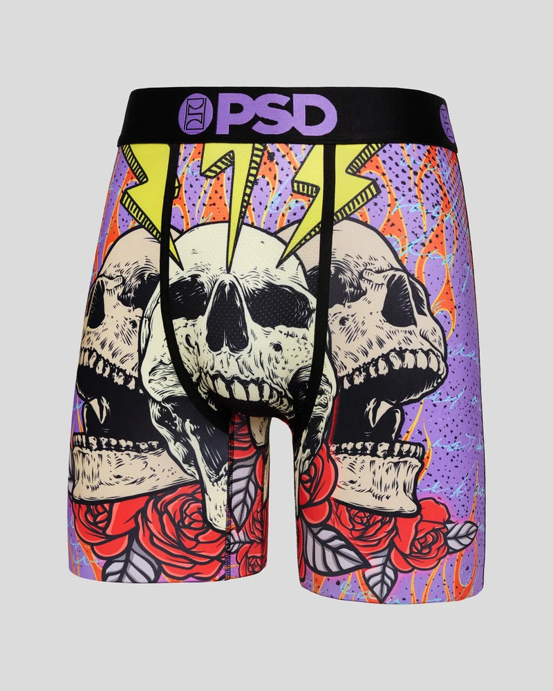 PSD 'Insane Flaming Bones' Boxers (Multi) 124180058 - Fresh N Fitted Inc