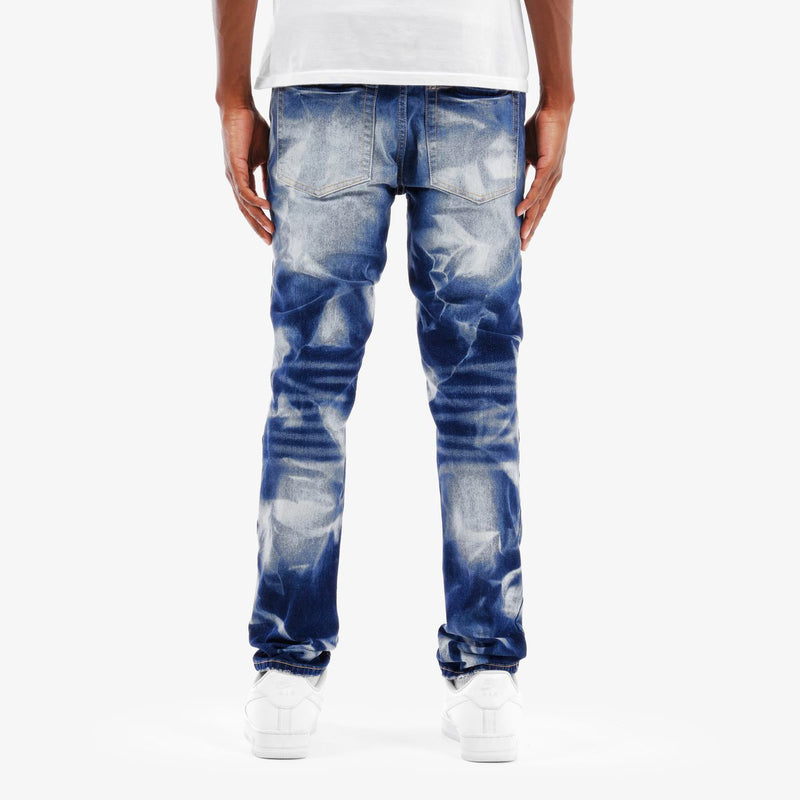 Copper Rivet 'Rip' Heavy Bleach Wash Denim (LSB) 533010