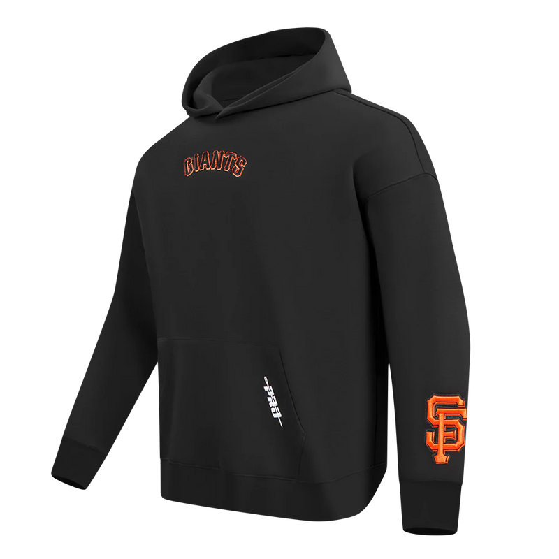 Pro Standard 'San Francisco Giants Wingspan' Drop Shoulder Hoodie (Black) LSG5314705