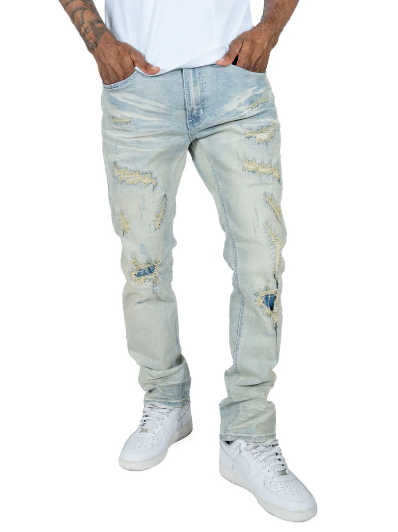 Makobi 'Romano' Denim (Light Wash) M1934