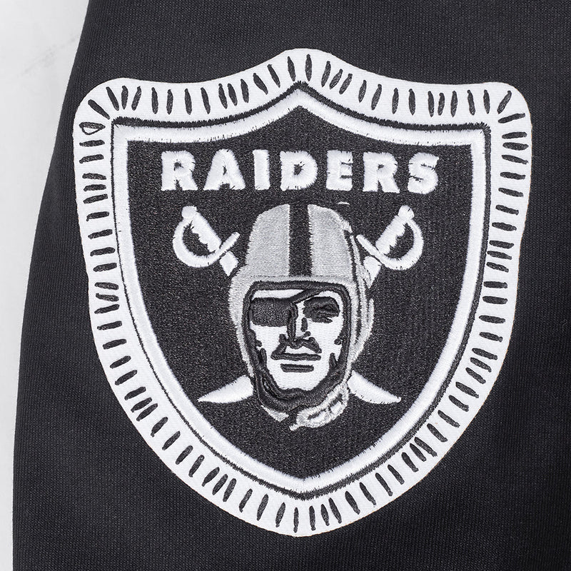 Las Vegas Raiders 'DIY Pick Stitch' Hoodie (Black) FOR5410560