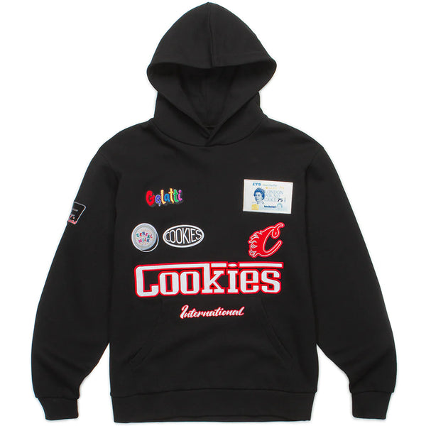 Cookies Enzo Pullover Fleece Hoodie Black FRESH N FITTED