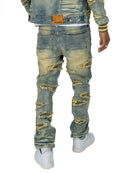 Makobi 'Sassari' Denim (Dirt Wash) M1797 - FRESH N FITTED