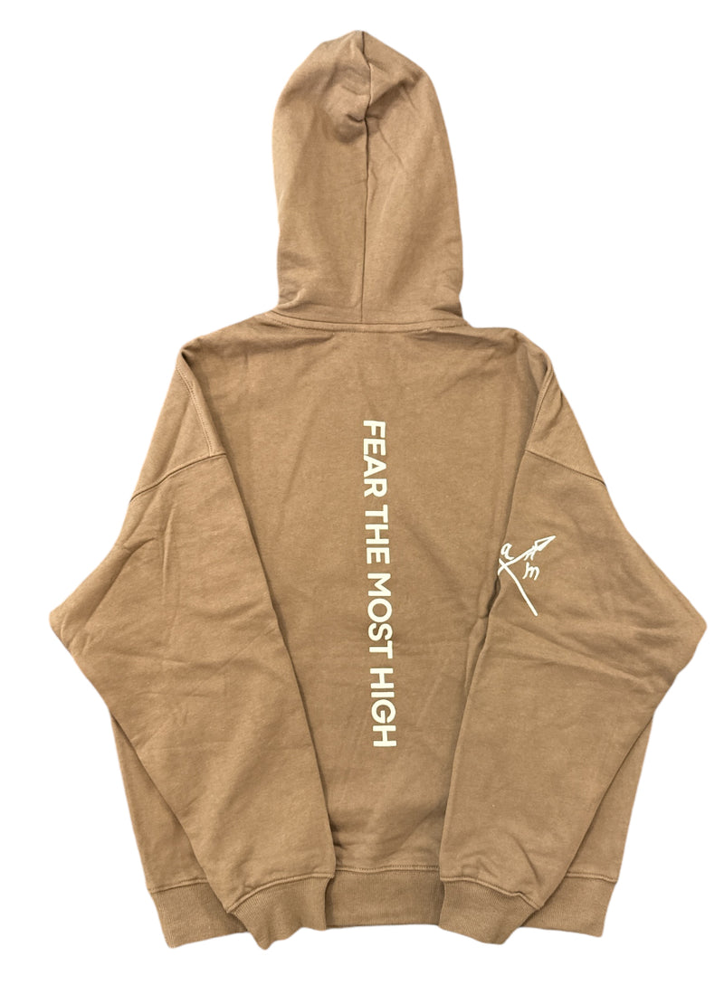 Protector and Maintainer 'Built Tough' French Terry Pullover Hoodie (Mud)