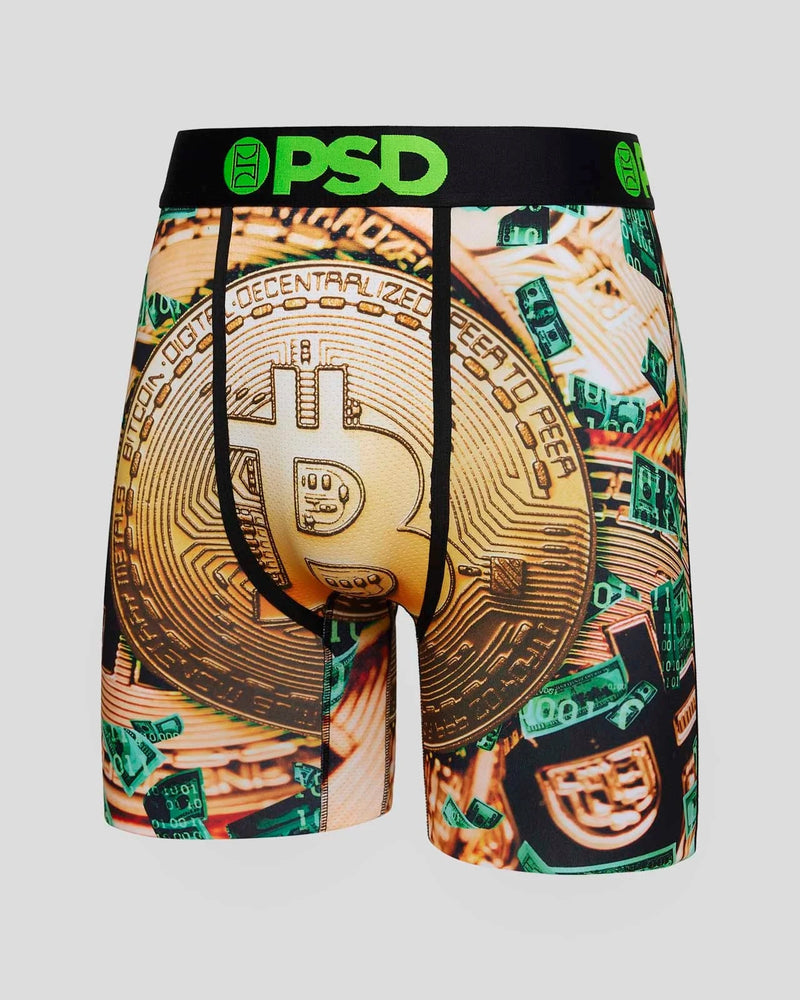 PSD 'Bitcoin Shmoney' Boxers - Fresh N Fitted Inc