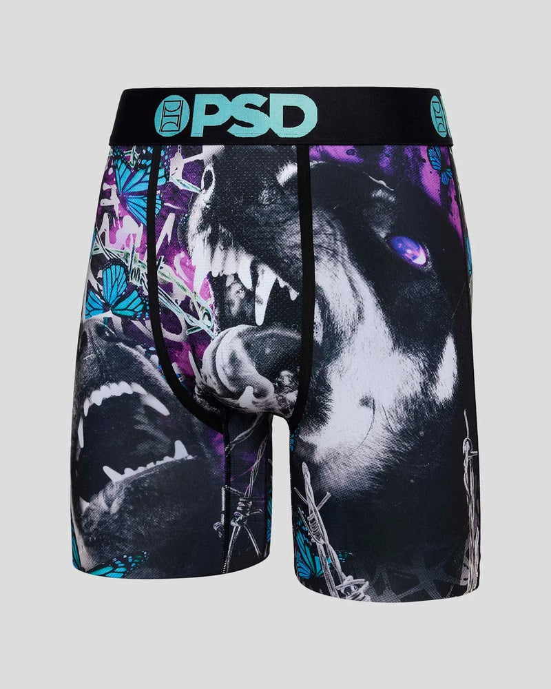 PSD 'Beauty & Beast' Boxers (Black) 223180057 - Fresh N Fitted Inc
