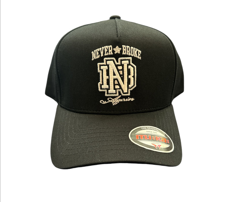 Muka 'Never Broke Again' Snapback Hat (Black) S4429