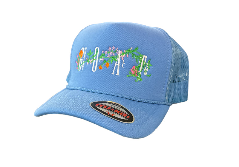 Muka 'GOAT' Trucker Hat (Sky Blue) T5407 - Fresh N Fitted Inc 2