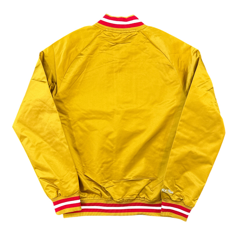 Mitchell & Ness San Francisco 49ers Lightweight Satin Jacket (Gold) SJKT6296