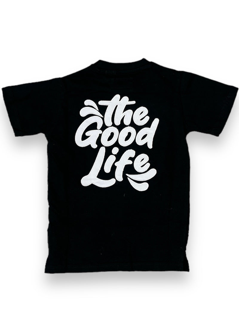 FWRD Kids 'Life is Good' T-Shirt  (Black) FW-180431LK - FRESH N FITTED-2 INC