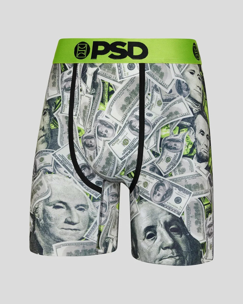 PSD 'Dead Presidents' Boxers (Multi) 323180025 - Fresh N Fitted Inc