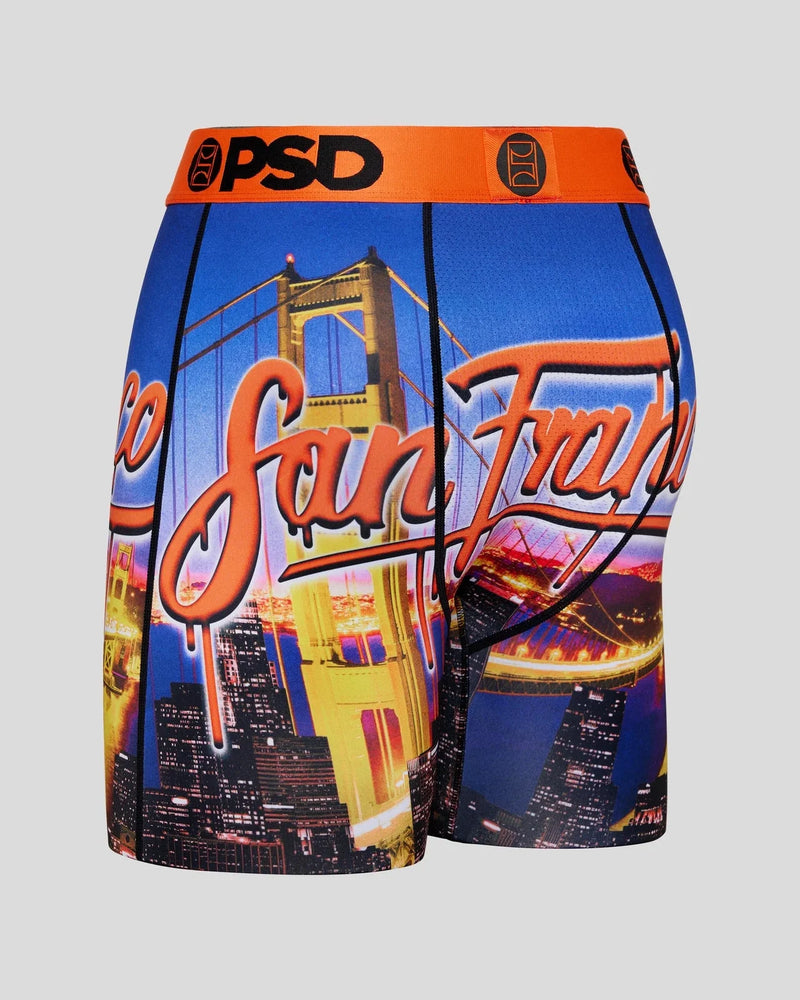 PSD 'SF Gold' Boxers (Multi) 323180071 - Fresh N Fitted Inc