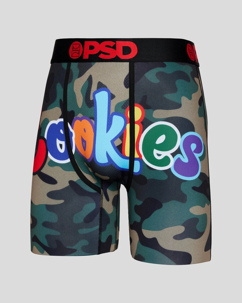 PSD 'Cookies Camo' Boxers (Multi) 323180196 - Fresh N Fitted Inc