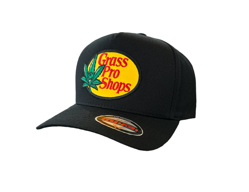 Muka 'Grass Pro' Snapback Hat (Black) S4404 - Fresh N Fitted Inc 2