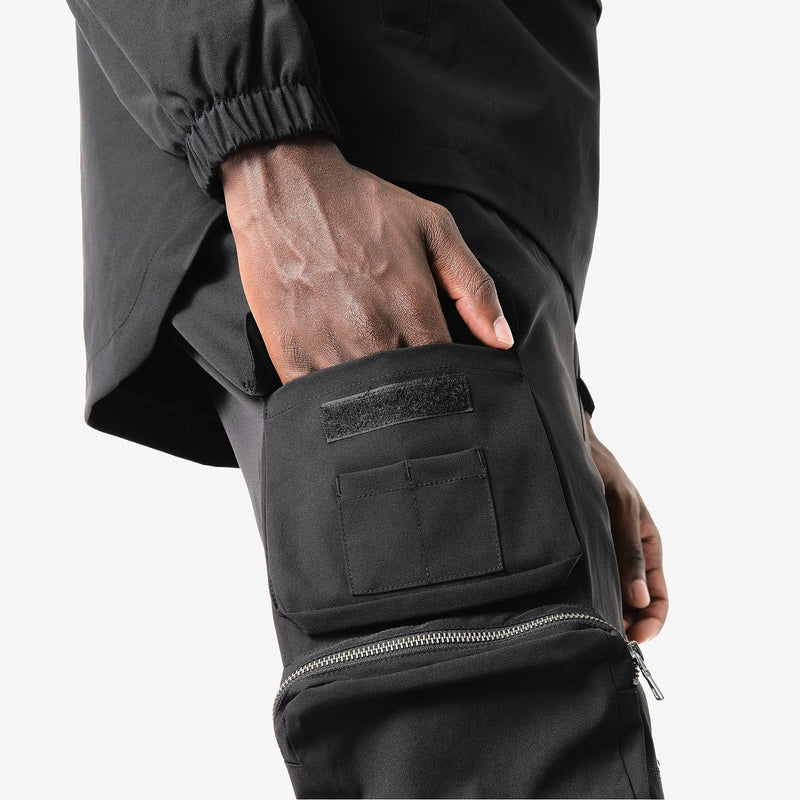 Life Code Progressive Nylon Taslan Cargo Pants (Black) 33P05 - Fresh N Fitted Inc
