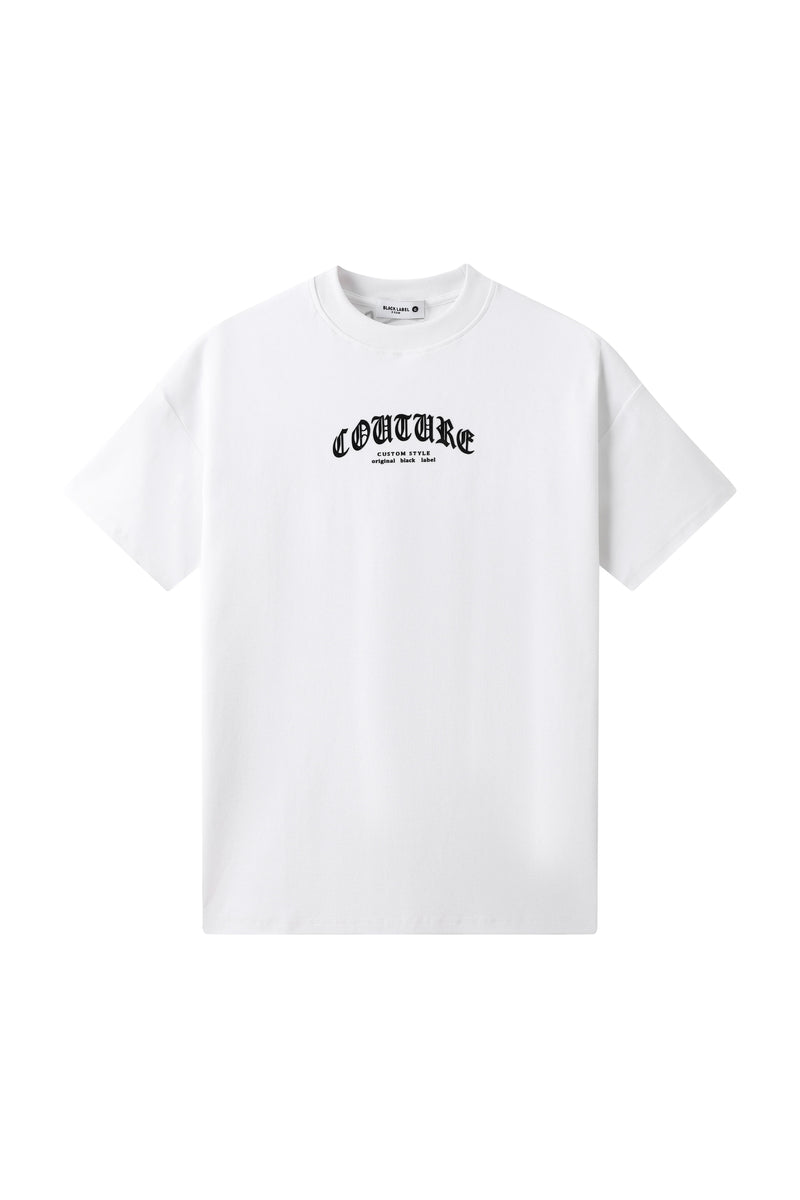 Black Label 'Couture' T-Shirt (White) 999-10