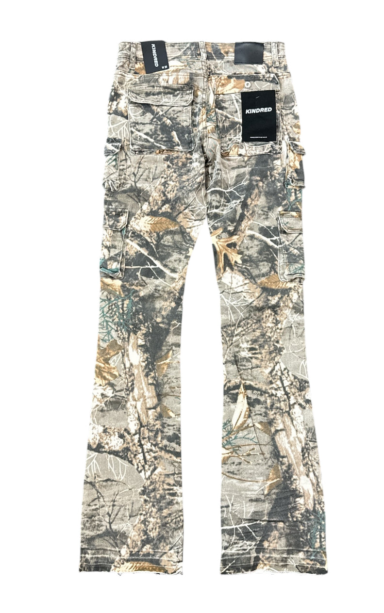 Kind Red European Camo Stacked Pants (European Camo) KD2045B