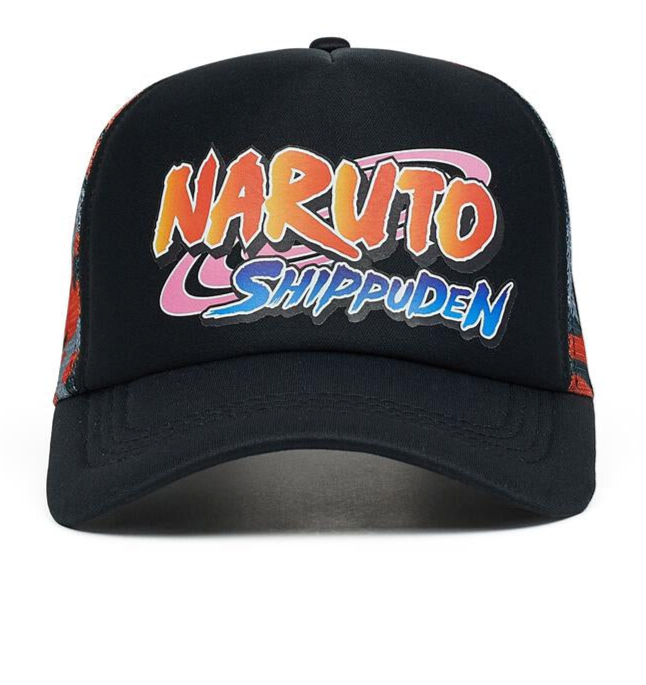 Reason Naruto Trucker Hat (Black) RXNF22-AH004 - FRESH N FITTED-2 INC