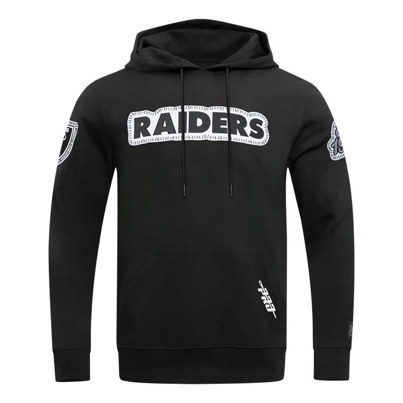 Las Vegas Raiders 'DIY Pick Stitch' Hoodie (Black) FOR5410560