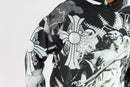 Rebel Minds 'Cross Angel' Rhinestone Tapestry Hoodie (Black) 152-338 - FRESH N FITTED