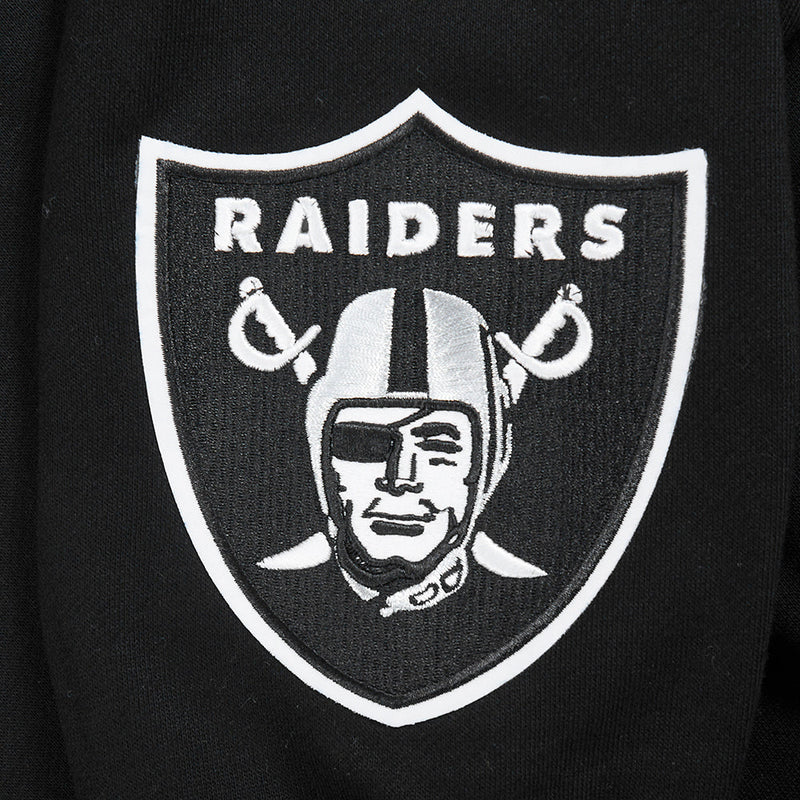 Pro Standard 'Las Vegas Raiders Wingspan' Drop Shoulder Hoodie (Black) FOR5410450