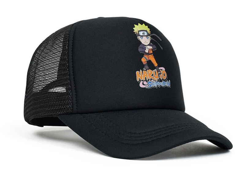 Reason Naruto Trucker Hat (Black) RTH-F-16 - FRESH N FITTED-2 INC