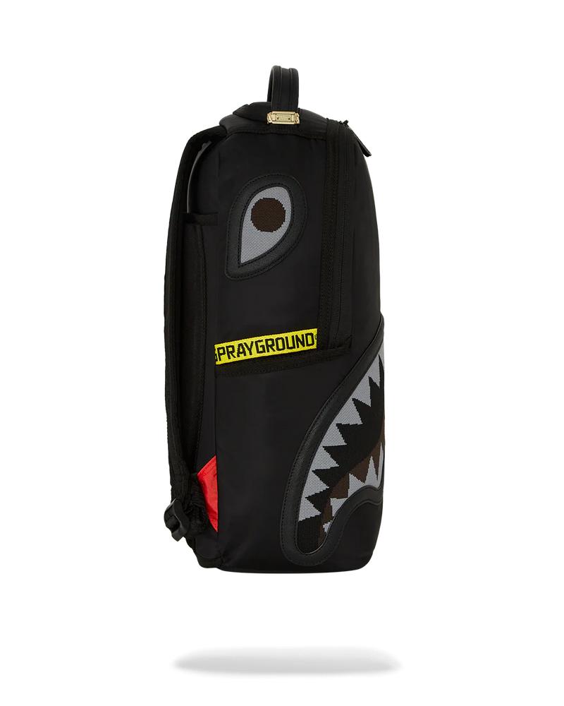 SPRAYGROUND 'Shark Central Parachute' Satin Backpack (910B7736NSZ)