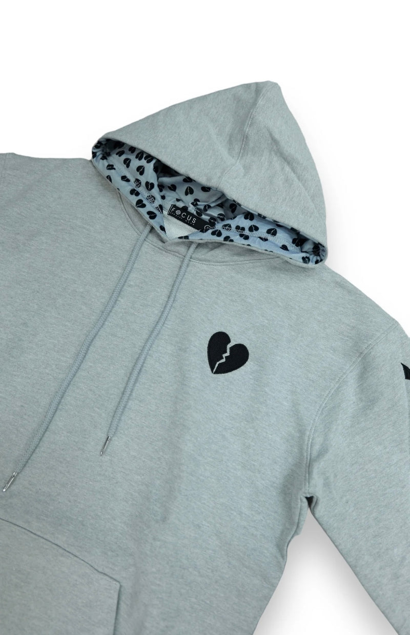 Focus 'Heartless' Hoodie (Grey)