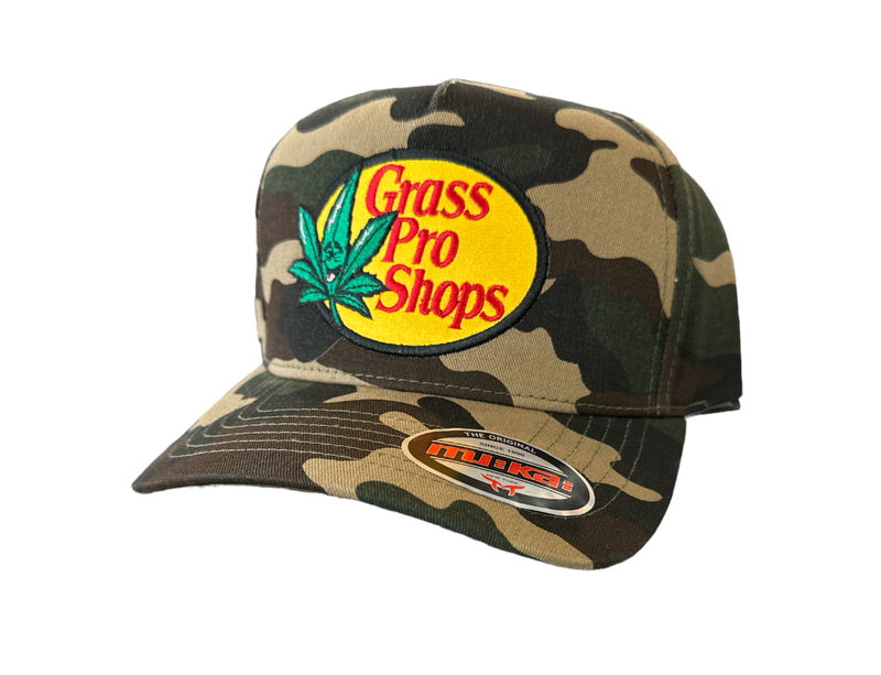 Muka 'Grass Pro' Snapback Hat (Camo) S4404 - Fresh N Fitted Inc 2