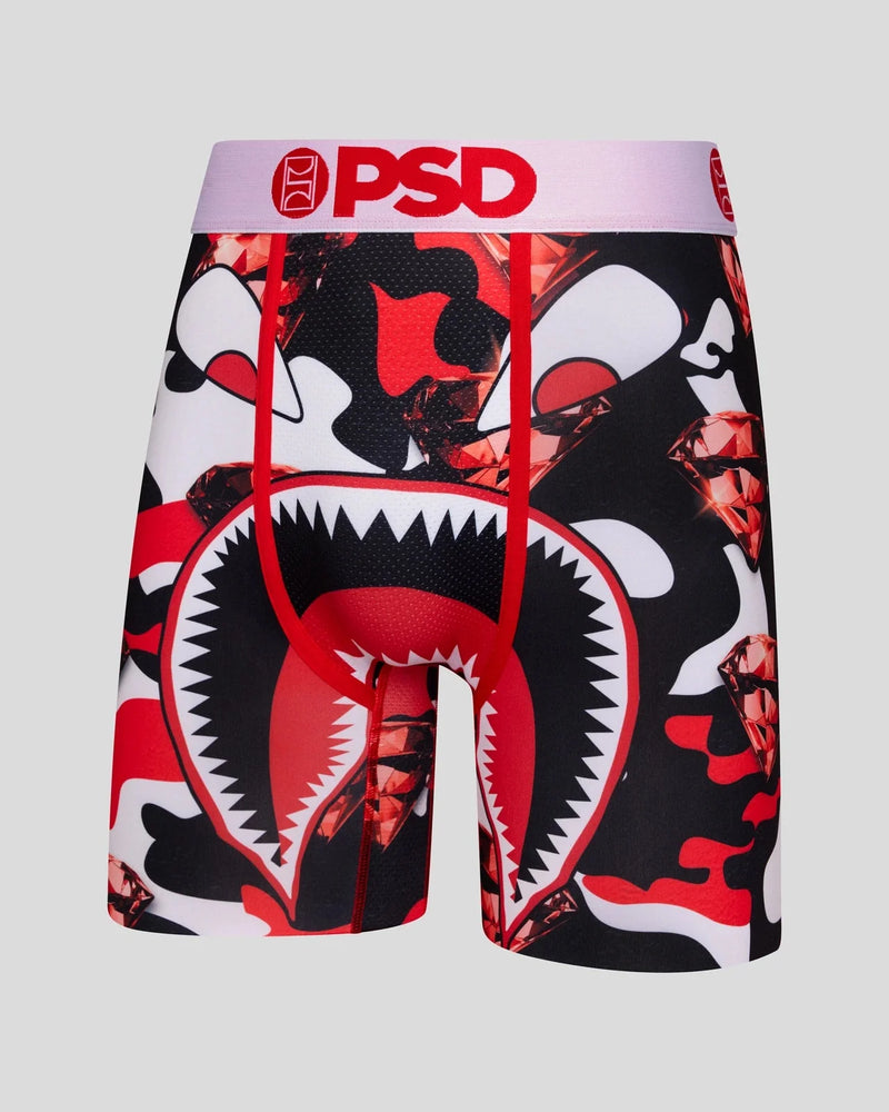 PSD 'Warface Ruby Camo' Boxers (Multi) 423180037 - FRESH N FITTED-2 INC