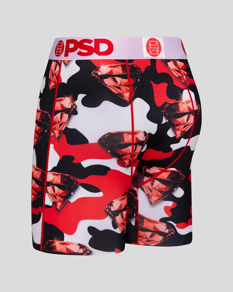 PSD 'Warface Ruby Camo' Boxers (Multi) 423180037 - FRESH N FITTED-2 INC