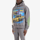 Copper Rivet 'Racing' Hoodie (Gray) 431083 - FRESH N FITTED