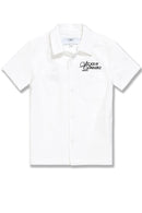 Jordan Craig Kids ‘Oakland Mechanic’ Short Sleeve Button Up Shirt (White) 2061K - FRESH N FITTED