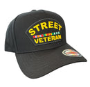 MUKA 'Street Veteran' Snapback Hat (Black) S4475 - FRESH N FITTED