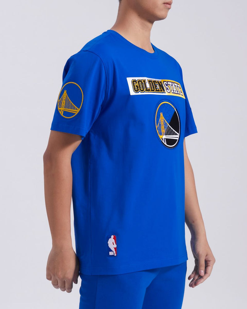 Pro Standard Golden State Warriors 'Split Logo' T-Shirt (Royal Blue) BGW1515689