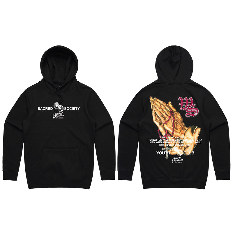 Saint Studio 'Sacred Society' Hoodie (Black)